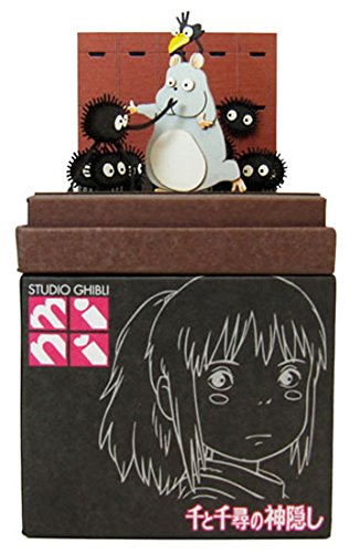 "Spirited Away" Bou & Makkuro-Kurosuke & Yu-bird Miniatuart Kit Studio Ghibli Mini (MP07-60)
