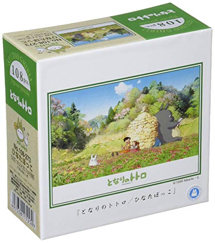 108 Peace Jigsaw Puzzle "My Neighbor Totoro" Hinatabokko 18 2x25 7cm