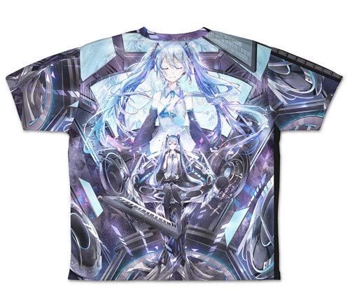 Hatsune Miku Circulator Double-sided Full Graphic T-shirt (S Size)