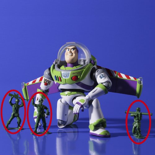Buzz Lightyear Green Army Men Legacy of Revoltech (LR-046) Revoltech SFX (#011) Toy Story - Kaiyodo