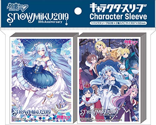 Character Sleeve "Hatsune Miku" Snow Miku 2019 Snow Miku 2019 B EN-E002