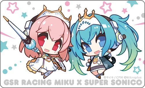 "Hatsune Miku GT Project" Racing Miku x Super Sonico Decoration Jacket 1