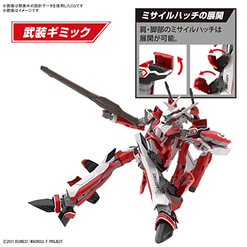 HG 1/100 "Macross Frontier" YF-29 Durandal Valkyrie (Saotome Alto Fighter)