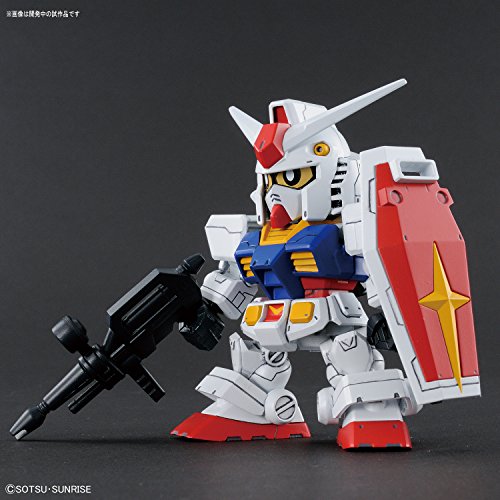 RX-78-2 Gundam SD Gundam Cross Silhouette Kidou Senshi Gundam - Bandai
