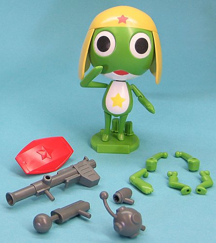 Keroro Gunsou Keroro Gunsou Ver. 1.5 + Board de vol Keroro Gunsou Plamo Collection (# 06) Plamo Keroro Gunsou - Bandai