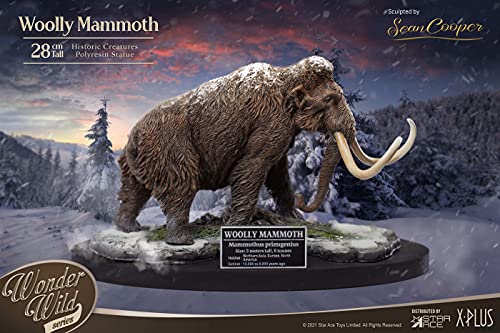Star Ace Toys Wonders of the Wild Series Woolly Mammoth Polyresin Statue