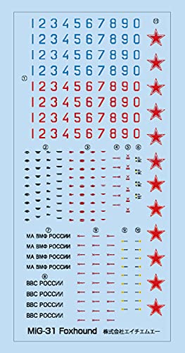 1/144 MiG-31 Foxhound Plastic Model Kit