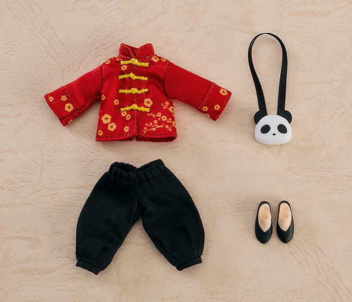 Nendoroid Doll Outfit Set Short Length Chinese Outfit Red