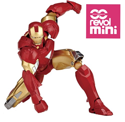 Iron Man Mark VI Revolmini (rm-003) Revoltech Iron Man 2 - Kaiyodo