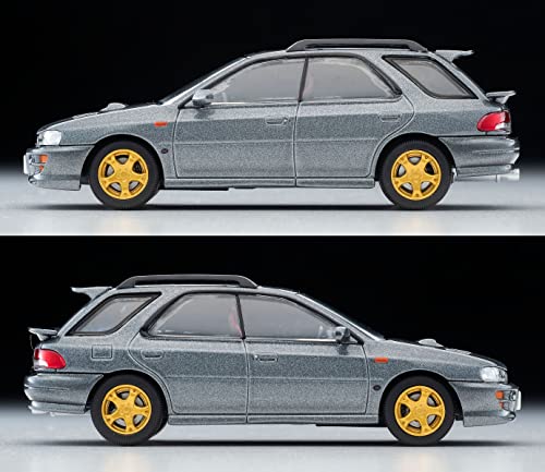 1/64 Scale Tomica Limited Vintage NEO TLV-N281b Subaru Impreza Pure Sports Wagon WRX STi Version V (Gray) 1998