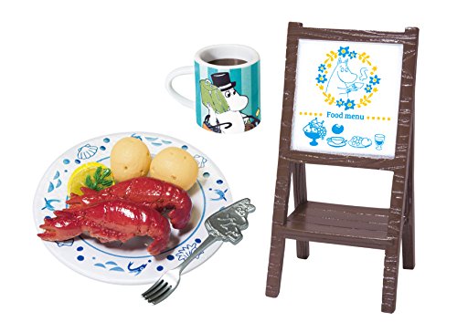 l Takeout Coffee and Cookies Candy Toy Moomin - Re-Ment
