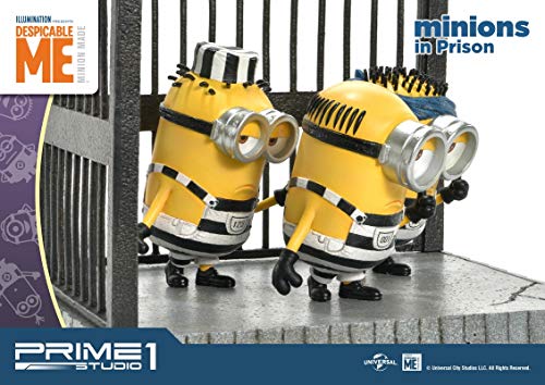 Prime Collectible Figure "Despicable Me 3" Minions in Prison Statue PCFMINI-05