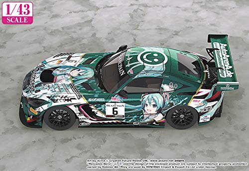 Character Vocal Series 01 "Vocaloid" Hatsune Miku 1/43 #6 Mercedes-AMG Team Black Falcon 2019 SPA24H Ver.