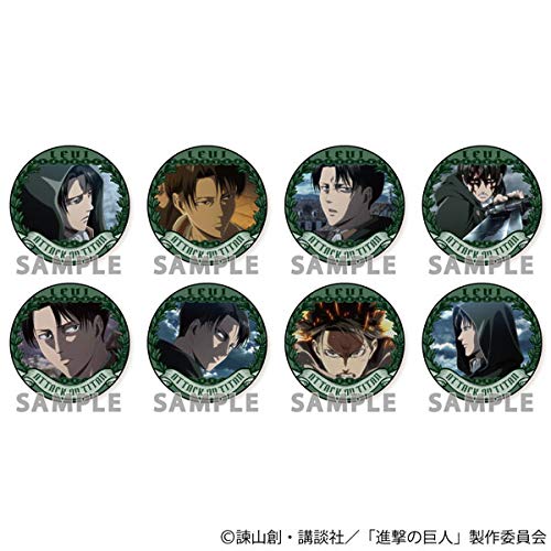"Attack on Titan" Trading Can Badge Levi Special Part 1
