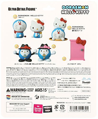 UDF DRAEMON meets HELLO KITTY DORAEMAN x HELLO KITTY 2 Set