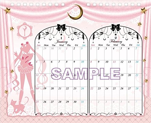 "Sailor Moon Crystal" 2015 Desktop Calendar