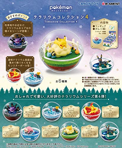 Set Candy Toy Pocket Monsters - Re-Ment
