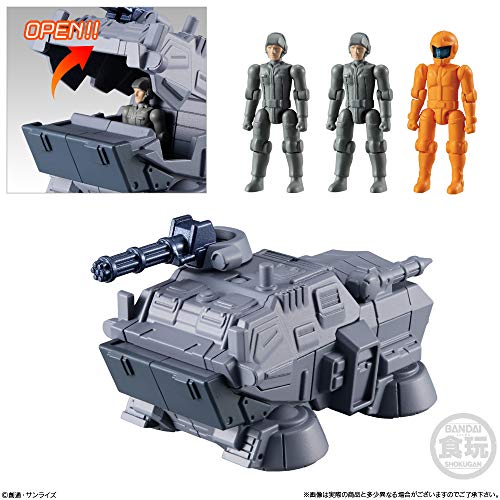Mobile Suit Gundam Micro Wars 2 (10 Pack) Candy Toy, (Mobile Suit Gundam)