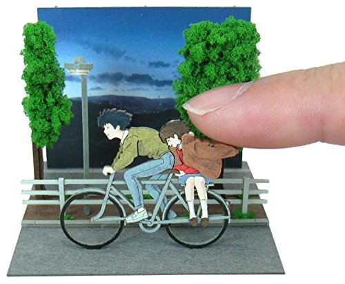 Amasawa Seiji & Tsukishima Shizuku Miniatuart Kit Studio Ghibli Mini (MP07-54) Mimi o Sumaseba-Sankei