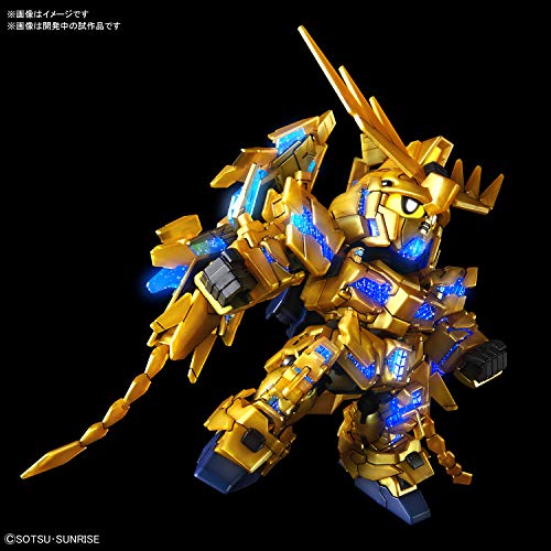 RX-0 Unicorn Gundam 03 Phenex (Destroy Mode, Narrative ver. Version) SD Gundam Cross Silhouette Kidou Senshi Gundam NT-Bandai