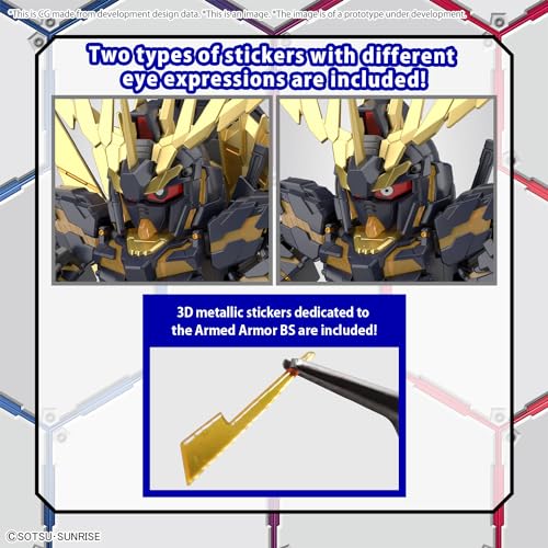 SD Gundam Cross Silhouette "Mobile Suit Gundam Unicorn" Unicorn Gundam 2 Banshee & Banshee Norn Parts Set
