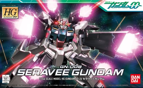 GN-008 Seravee Gundam - 1/144 escala - HG00 (# 26) Kidou Senshi Gundam 00 - Bandai