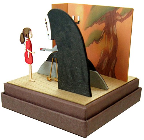 Kaonashi & Ogino Chihiro Miniatuart Kit Studio Ghibli Mini (MP07-59) Sen Chihiro No Kamikakushi-Sanesi