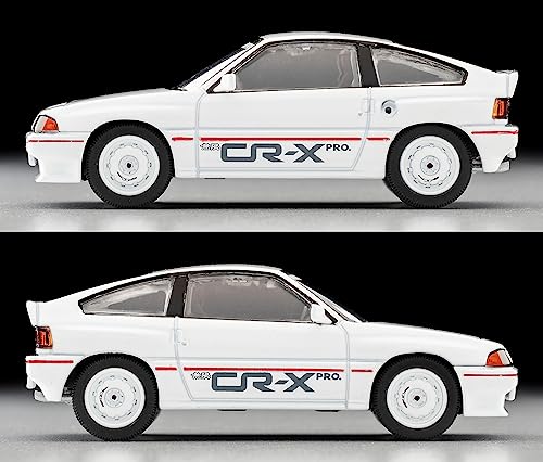 1/64 Scale Tomica Limited Vintage NEO TLV-N302a Honda Ballade Sports CR-X MUGEN CR-X PRO (White) Early Model
