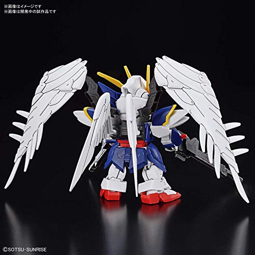 XXXG-00W0 WING GUNDAM Zero Custom SD Gundam Cross Silhouette Shin Kidou Senki Gundam Wing Indless Waltz - Bandai Spirits