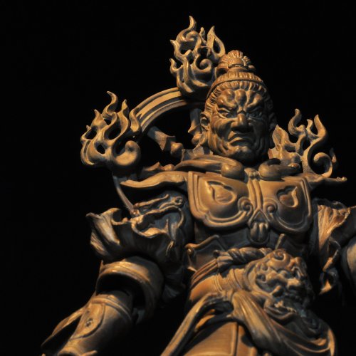 Komoku-ten (Wood Ver. version) Revoltech Takeya - Kaiyodo