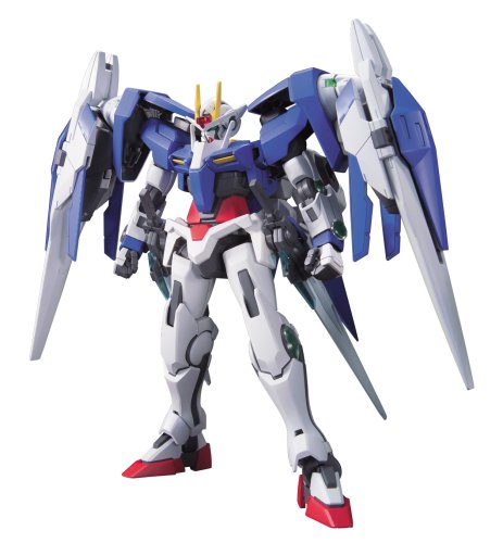 GN-0000 00 GUNDAM GNR-010 0 RAISER - 1/100 Maßstab - 1/100 Gundam 00 Modellserie (13) Kidou Senshi Gundam 00 - Bandai