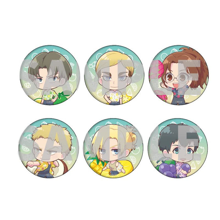 Can Badge "Attack on Titan" 39 Fruit Ver. (Mini Character)