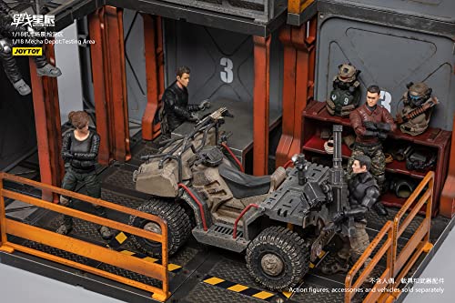 JOYTOY Battle for the Stars Mecha Depot Testing Area 1/18 Scale Diorama