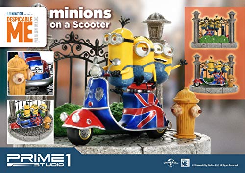 Prime Collectible Figure "Minions" Minions on a Scooter Statue PCFMINI-04