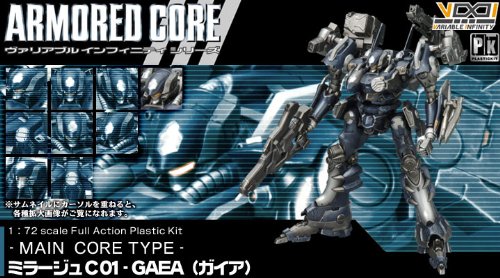 Mirage C01-GAEA-escala 1/72-Variable Infinity, Armored Core-Kotobukiya