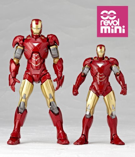 Iron Man Mark VI Revolmini (rm-003) Revoltech Iron Man 2 - Kaiyodo