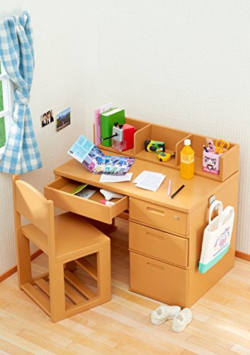 Study Desk MiniaturePuchi Sample Series - Re-Ment