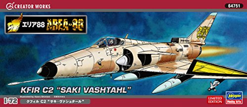 KFIR C2 (versión de Saki Vashtal) - 1/72 Escala - Área de Obras Creator 88 - Hasegawa