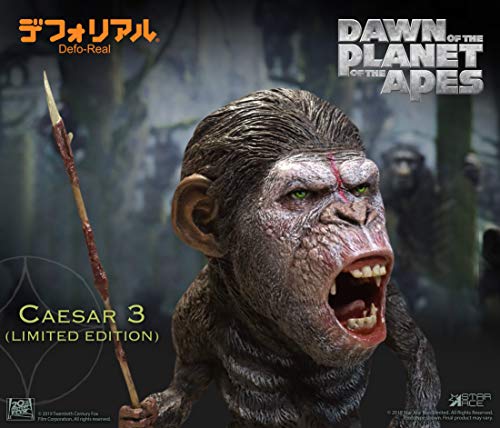 Default Real "Dawn of the Planet of the Apes" Ceasar 3 Warrior Face