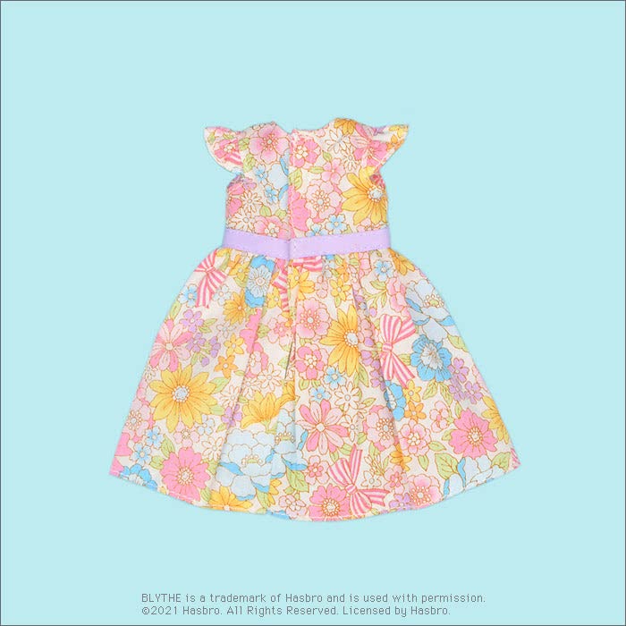 Produced by Junie Moon Dear Darling Fashion for Dolls Fresh Flowers Dress for 22cm Dolls Pink