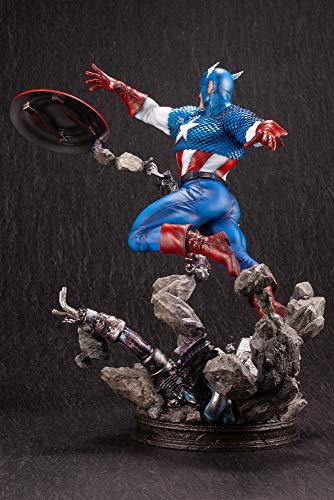 Marvel Avengers Captain America Fine Art Statue