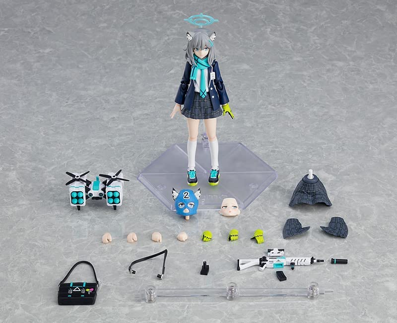 "Blue Archive" figma#567 Sunaookami Shiroko