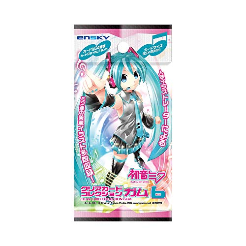 Hatsune Miku Clear Card Collection Gum 6