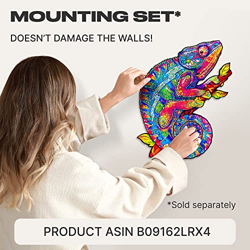 Iridescent Chameleon 202 Piece M Size