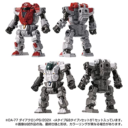 "Diaclone" DA-77 Diaclone PS/202X A Type & B Type Set