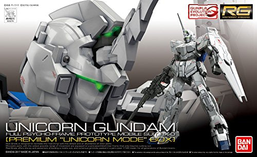 1/144 RG Unicorn Gundam Premium Unicorn mode Box