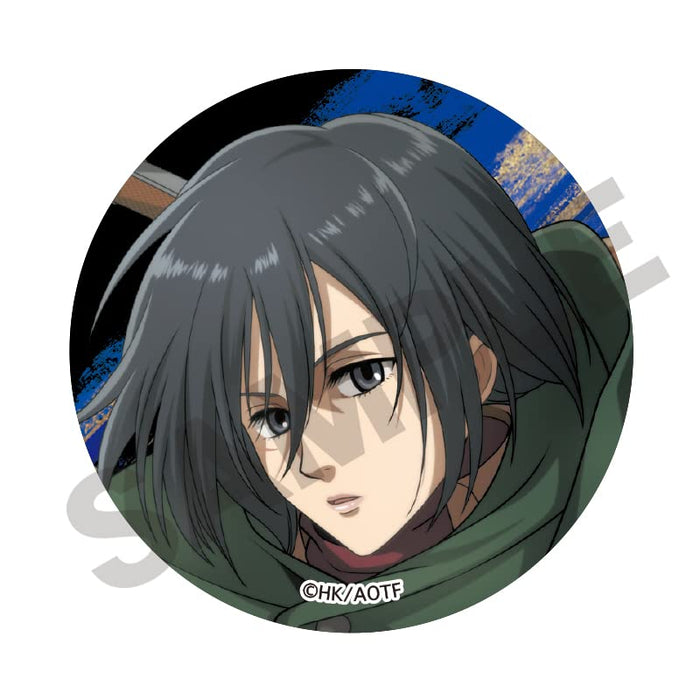 "Attack on Titan" Trading Can Badge Action