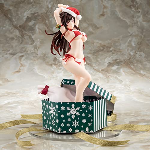"Rent-A-Girlfriend" Mizuhara Chizuru Santa Bikini de Fuwamoko Figure 2nd Xmas