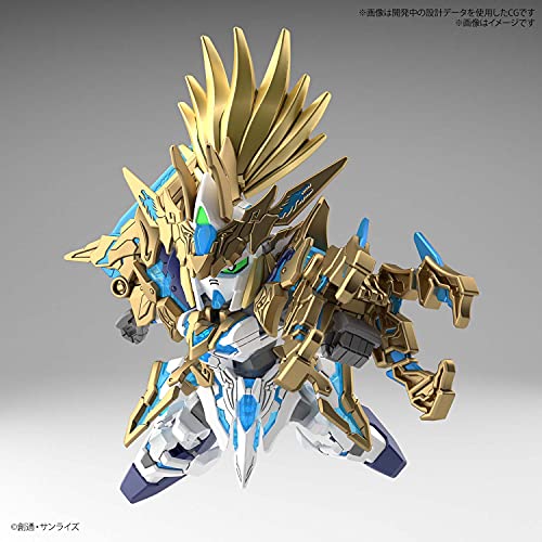 "SD Gundam World Heroes" Long Zun Liu Bei Unicorn Gundam