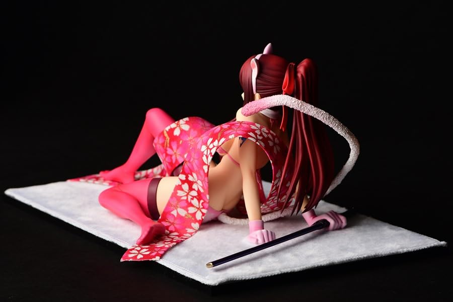 "Fairy Tail" Erza Scarlet Sakura Cat Gravure Style